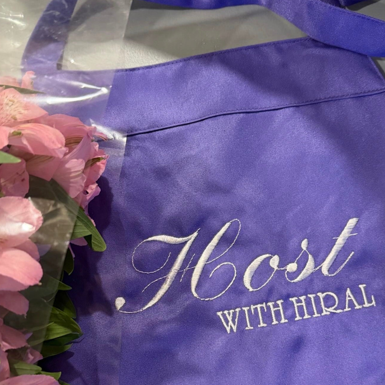 Custom Embroidered Kitchen Aprons